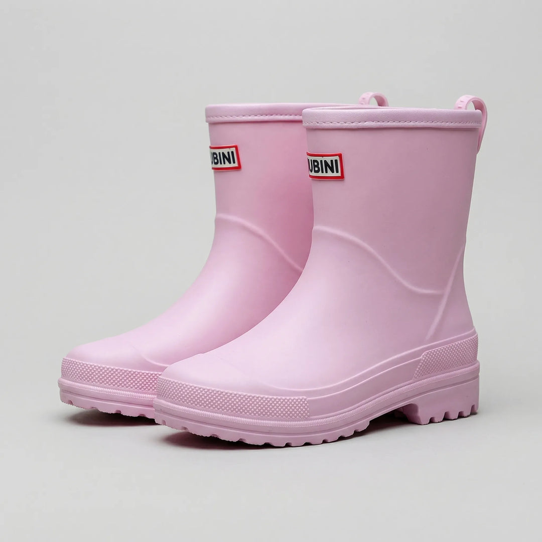 Drizzla - Botas de lluvia impermeables de media caña para mujer