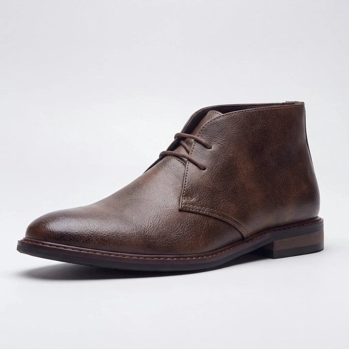 Dunvik - Botín clásico con cordones para hombre