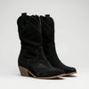 Bota Cowboy Western Media Calentura para Mujeres