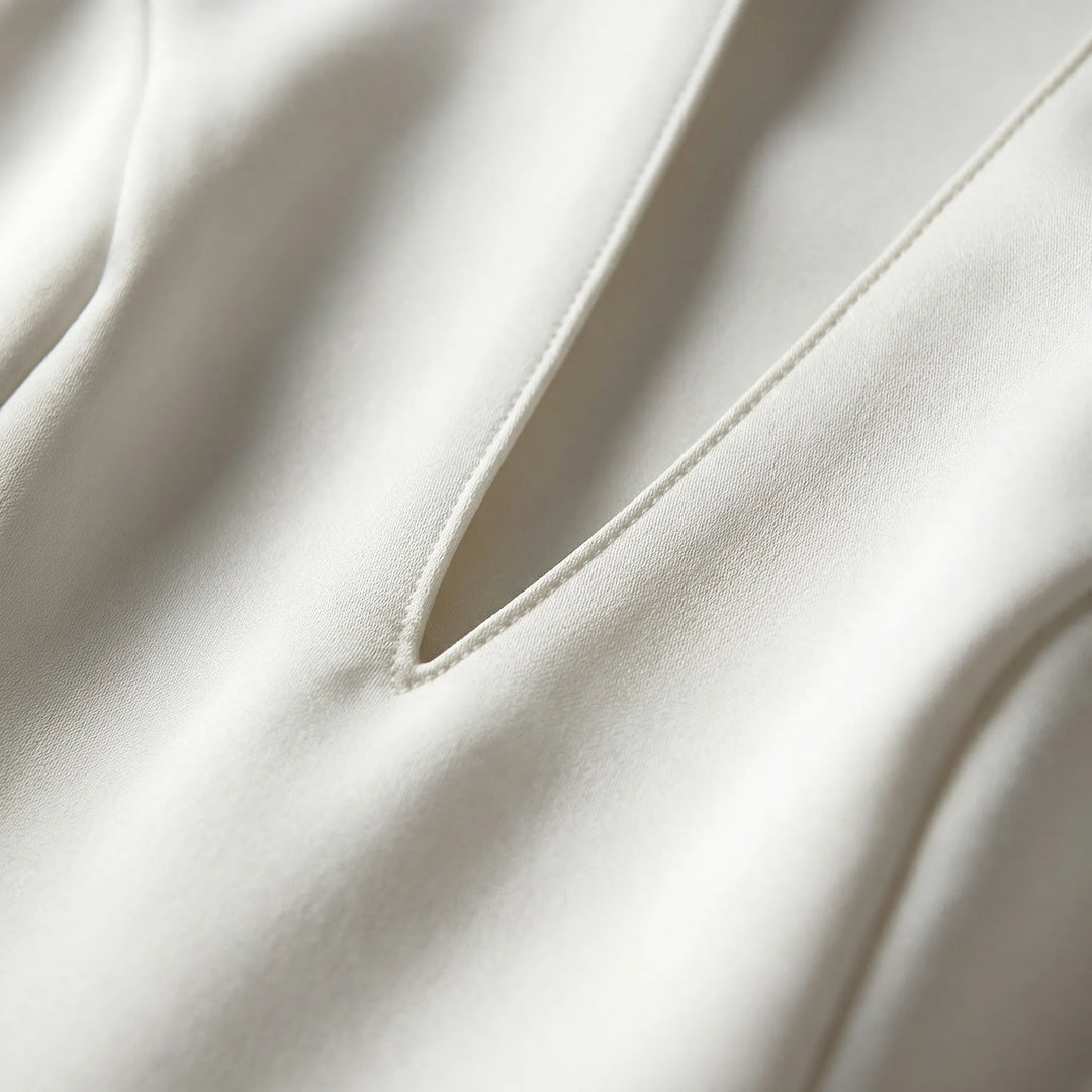 Elunova - Elegante vestido midi de corte A para mujer