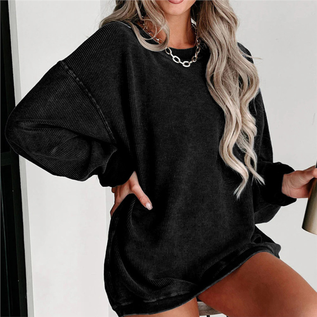 Sudadera Crewneck Oversized para Mujeres