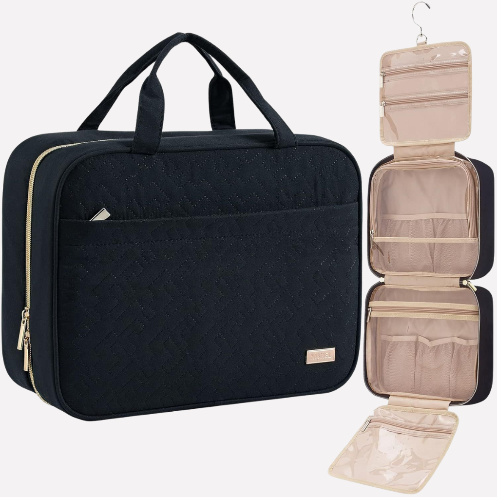 Bolsa de Toiletries de Viaje con Gancho