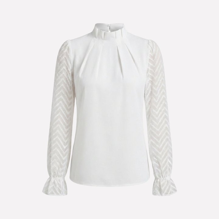 Blusa Elegante de Mangas Largas para Mujeres