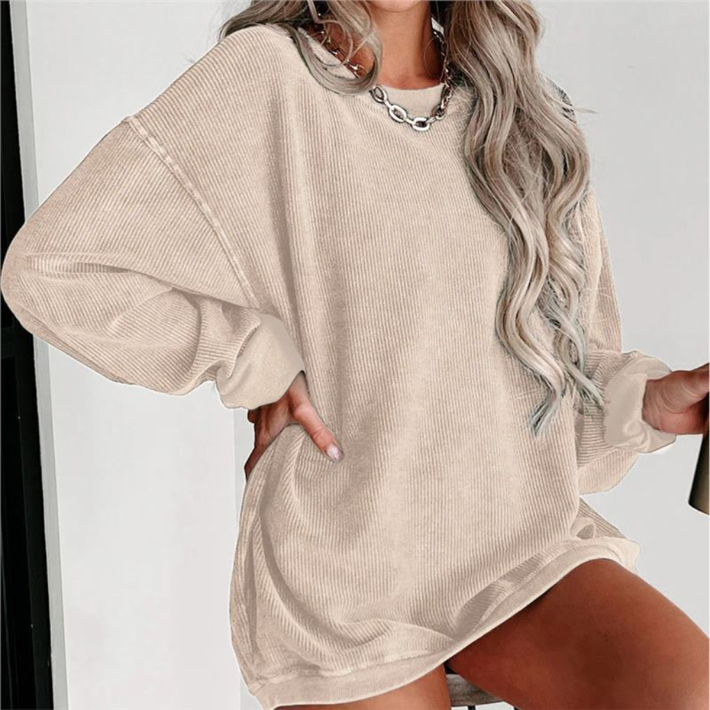 Sudadera Crewneck Oversized para Mujeres