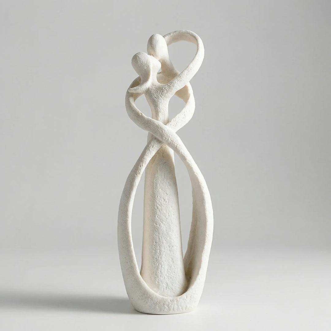 Entwinia - Figura abstracta de pareja abrazándose
