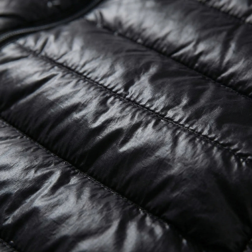 Feathrix - Abrigo acolchado ligero y plegable con capucha