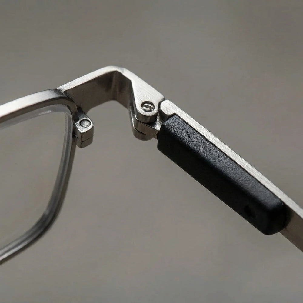 Foldix - Gafas de lectura plegables y compactas con estuche
