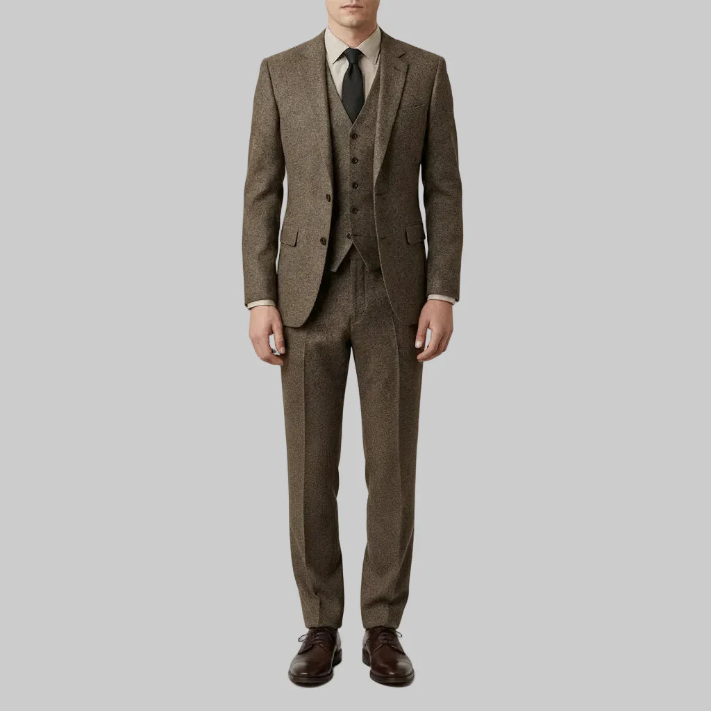 Traje formal de tres piezas de corte ajustado Formvex