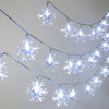 Luces de Cadena LED en Forma de Copos de Nieve