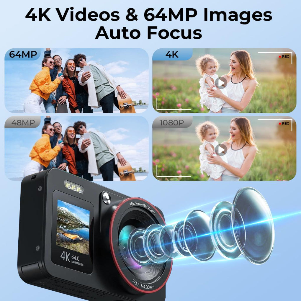 Cámara Digital 4K