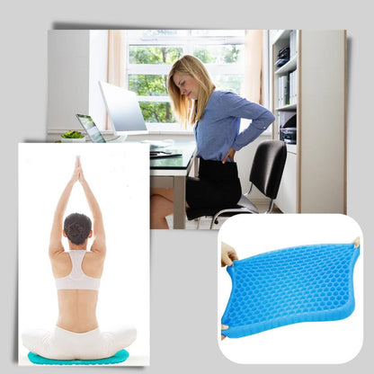 Cojín de gel para asiento: distribución mejorada de la presión