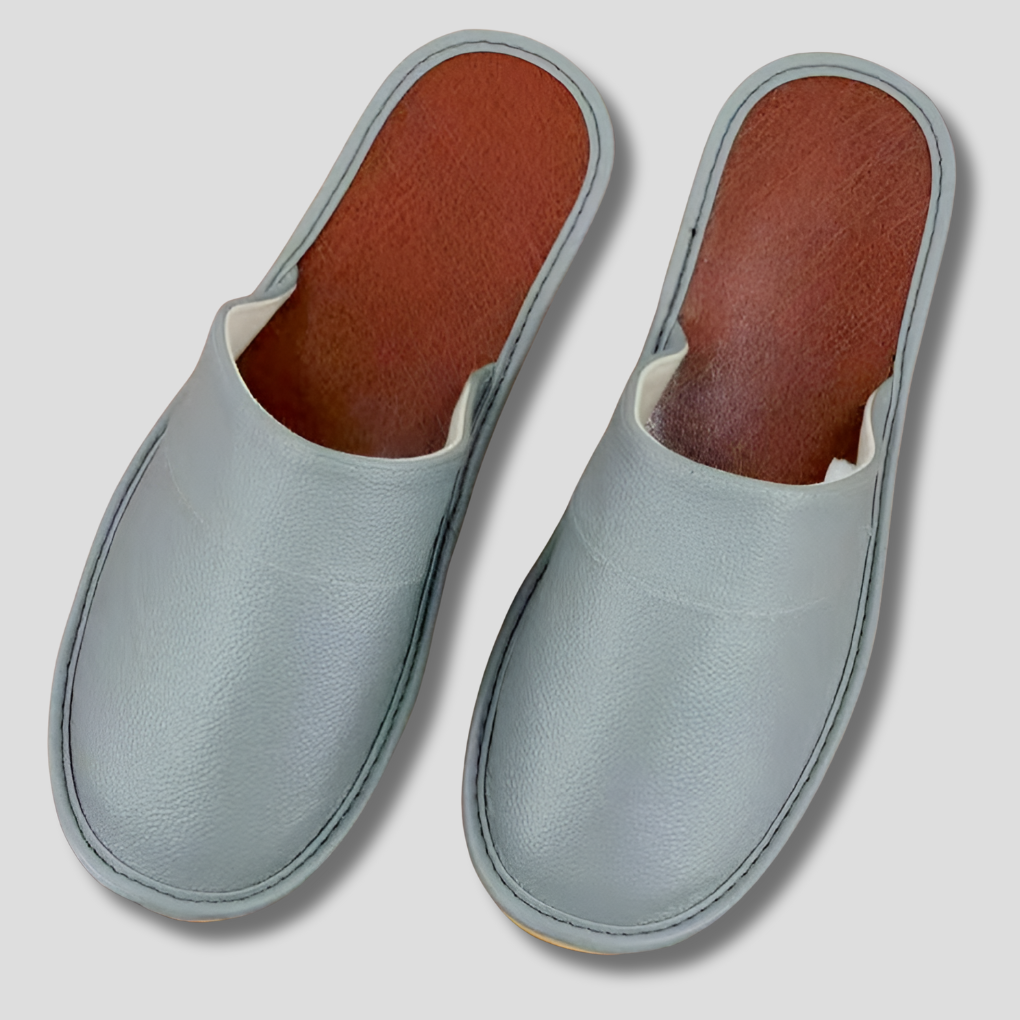 Zapatillas de cuero para hombre