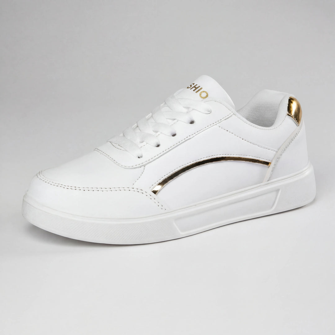 Glitzstep - Zapatillas casuales de caña baja con cordones