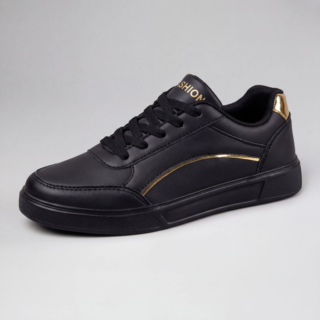 Glitzstep - Zapatillas casuales de caña baja con cordones