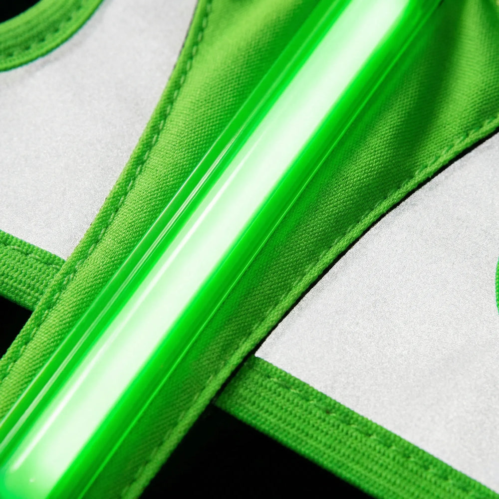 Glowstrap - Chaleco reflectante LED de seguridad para correr