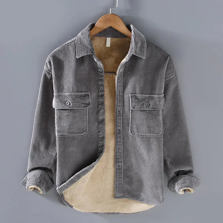 Chaqueta Casual Vintage Cálida para Hombres