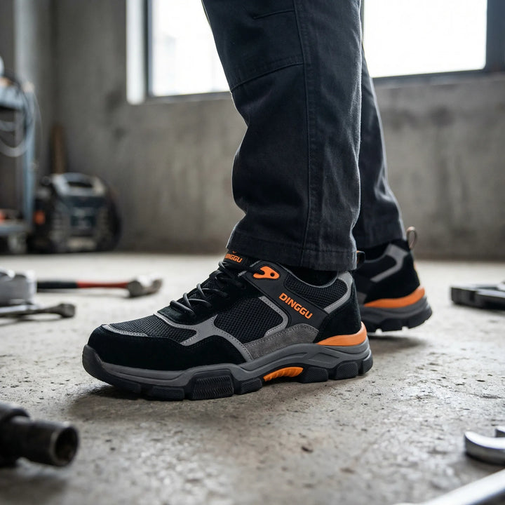 Griplok - Zapatillas deportivas de trabajo con puntera de acero