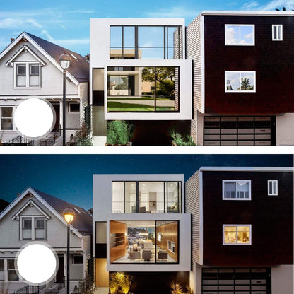 Película de privacidad unidireccional para ventanas