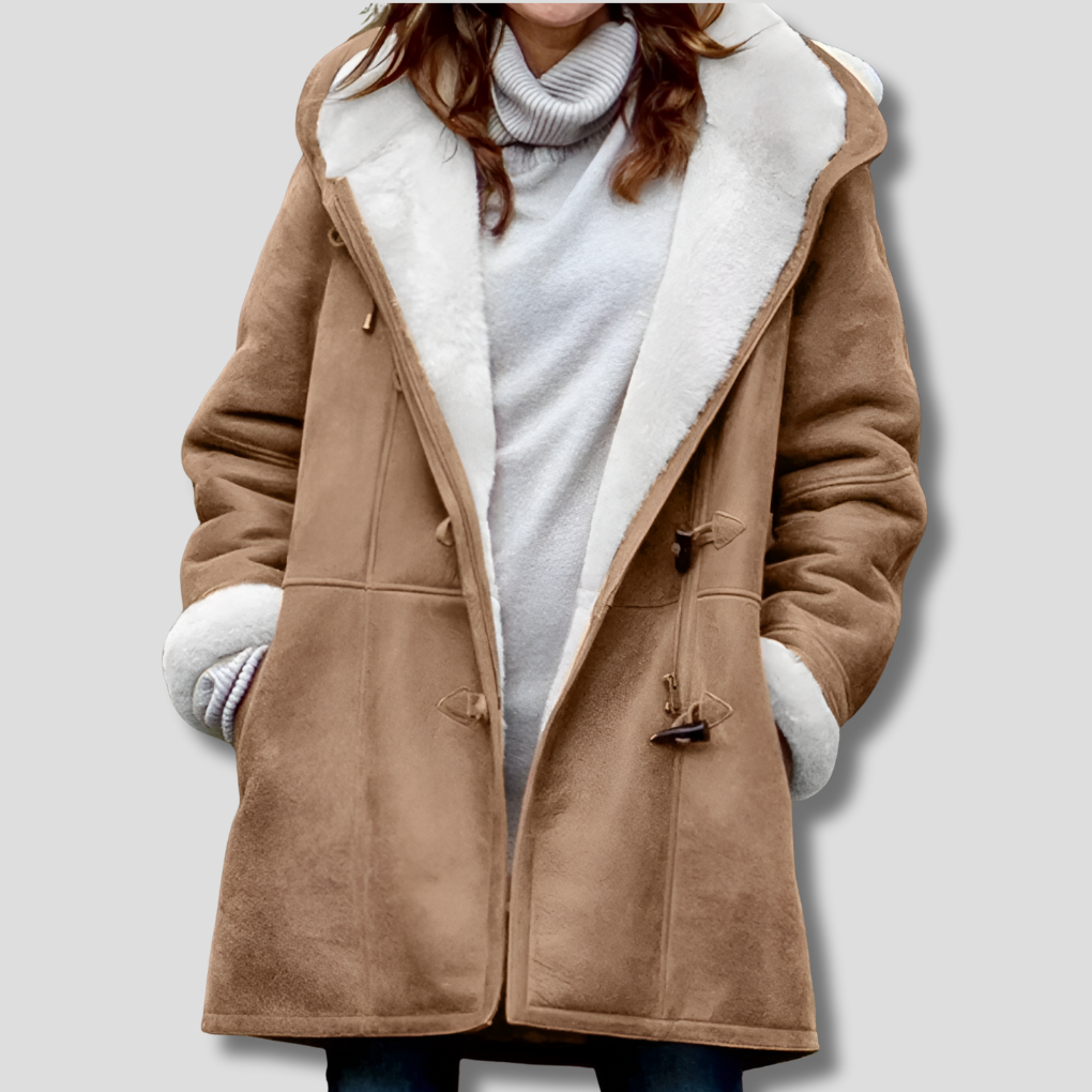 Chaqueta marrón de mujer
