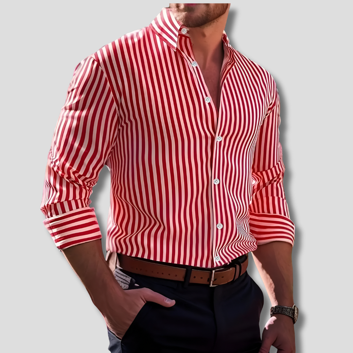 Camisa Clásica Rayada