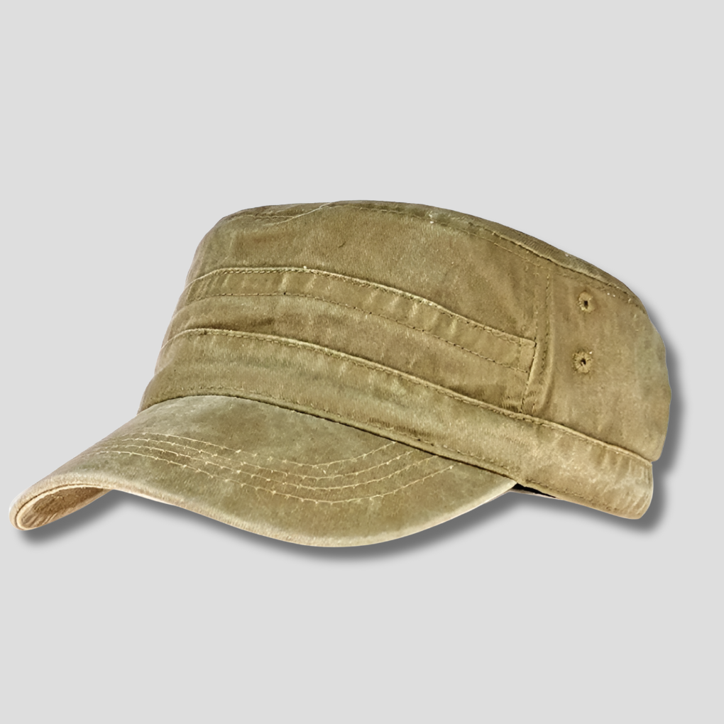 Gorro militar retro para hombre