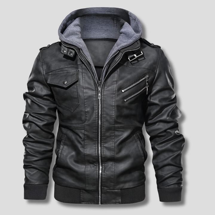 Chaqueta de Cuero para Hombres – Estilo Elevado con Atractivo Diario