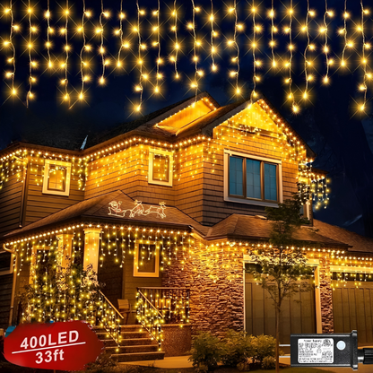 Luces exteriores GlowCurtain (sin enchufe incluido)
