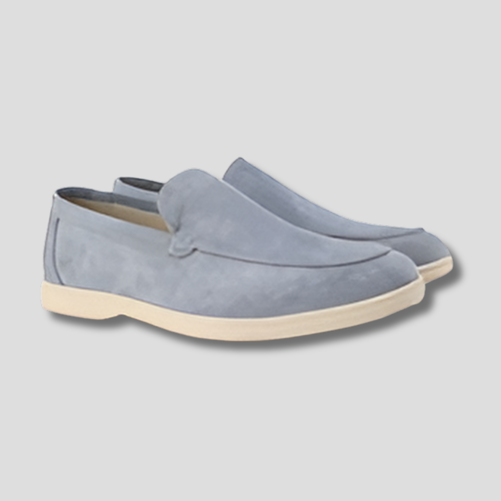Mocasines de ante para hombre