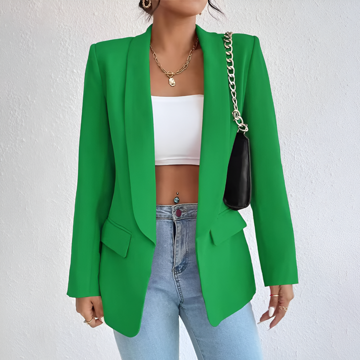 Blazer Elegante Ajustado para Mujeres