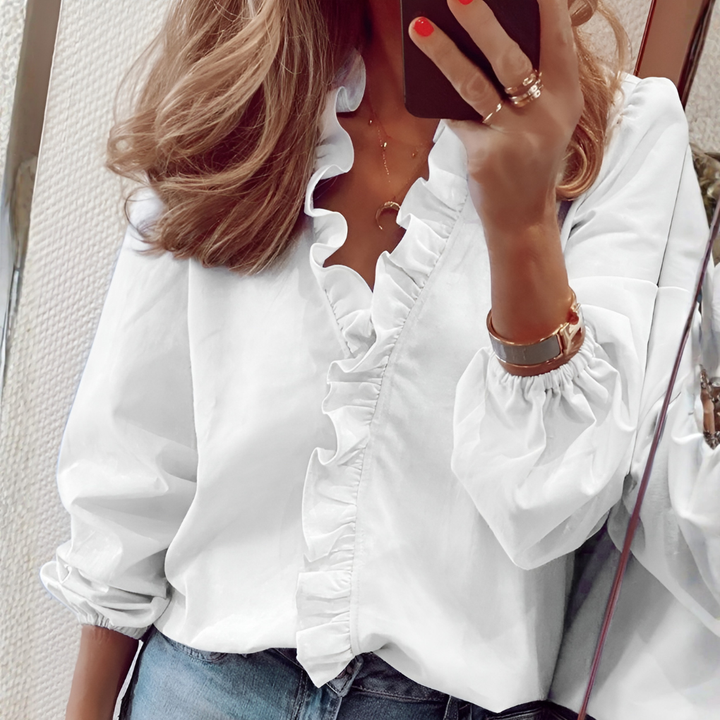 Blusa con Volantes Chic