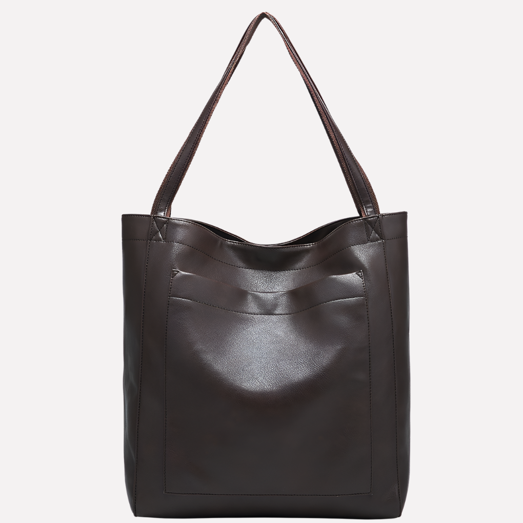 Bolso de Hombro de Cuero Moderno y Estiloso
