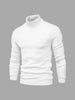 Suéter de Cuello Alto para Hombres – Lavable y Versátil