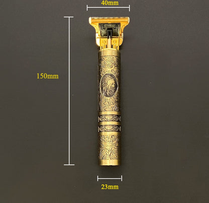 Recortadora recargable para cabello y barba con accesorios