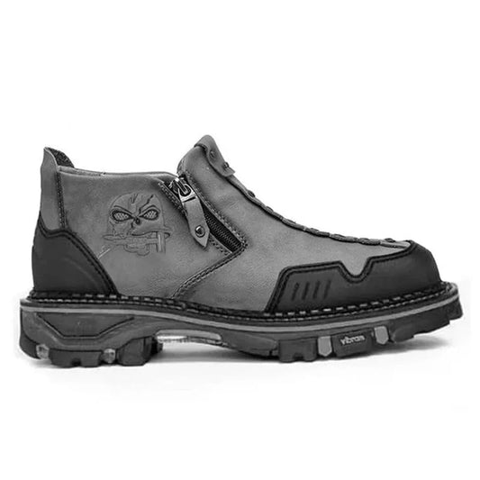 Botines de hombre con detalle de calavera