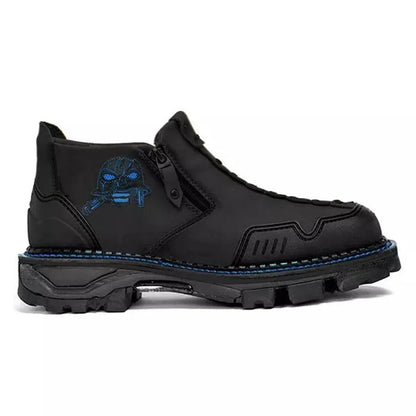 Botines de hombre con detalle de calavera