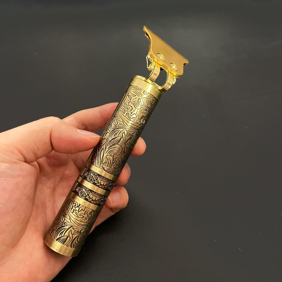 Recortadora recargable para cabello y barba con accesorios