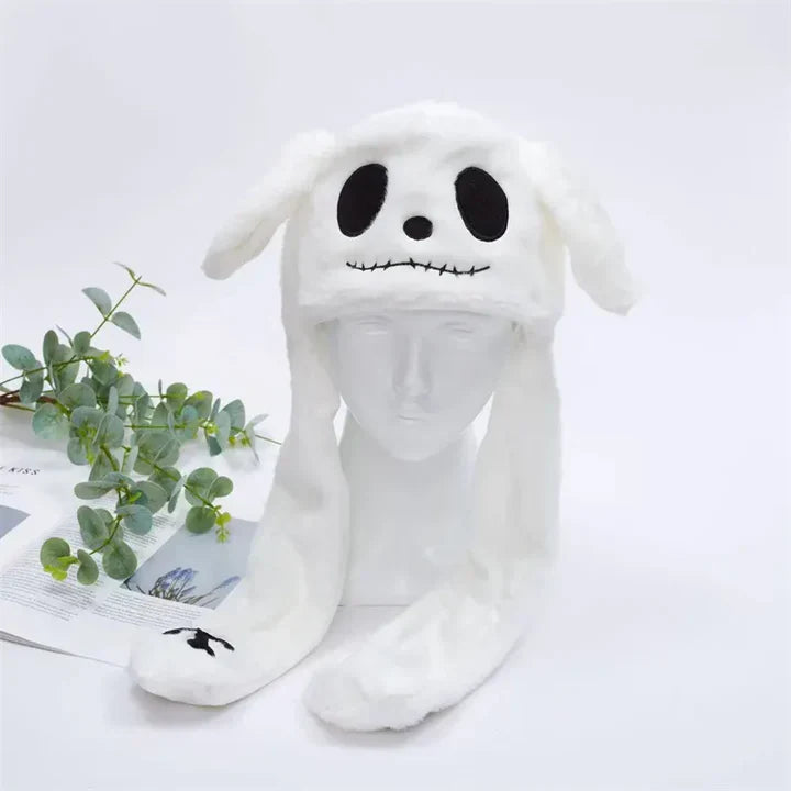 Simpático gorro con orejas móviles para divertirse y abrigarse