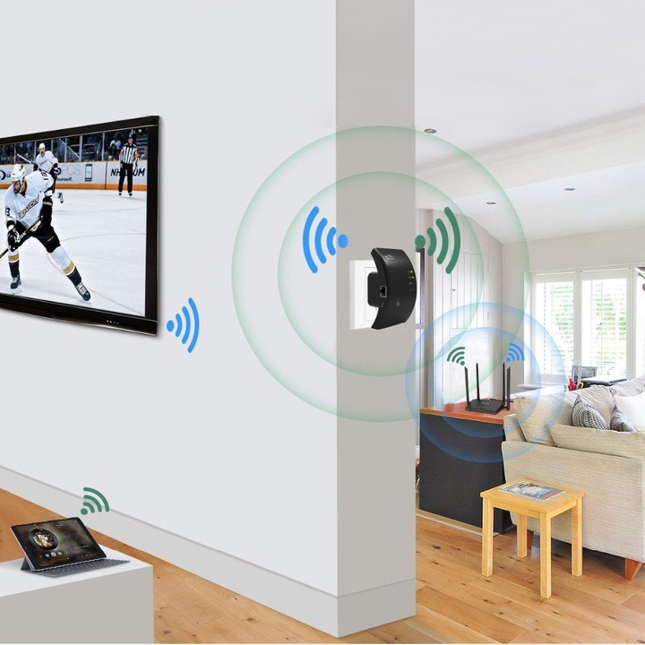 Amplificador inalámbrico de señal WiFi