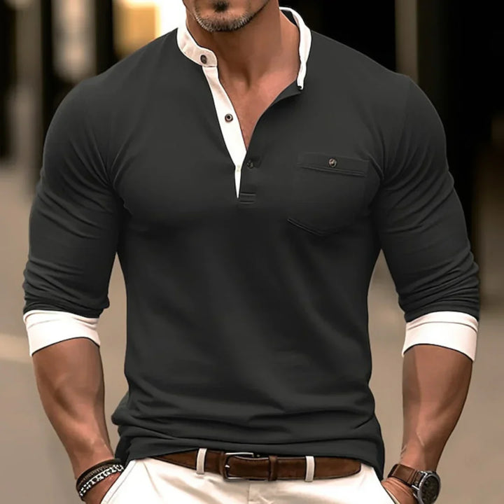 Camisa de manga larga para hombre