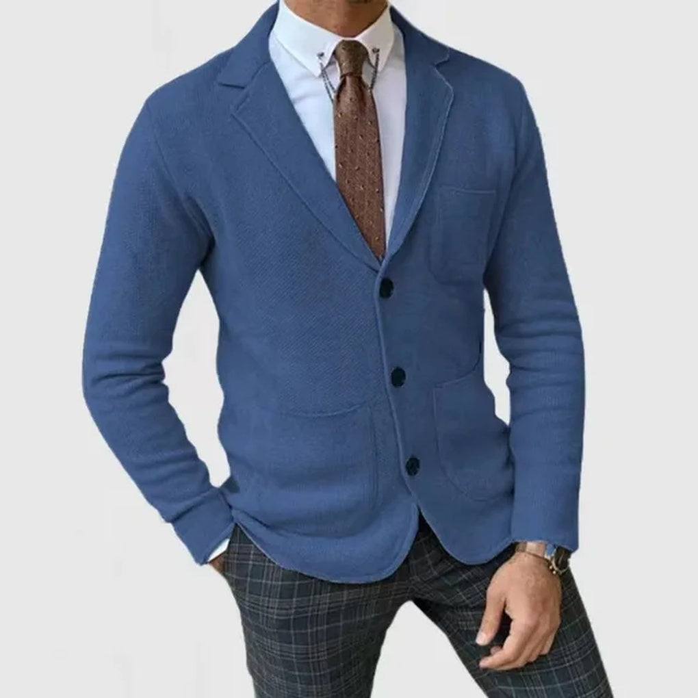 Blazer de Punto para Hombres – Estilo Refinado