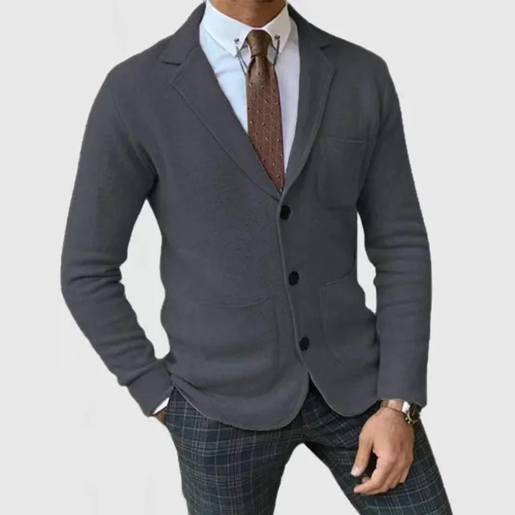 Blazer de Punto para Hombres – Estilo Refinado
