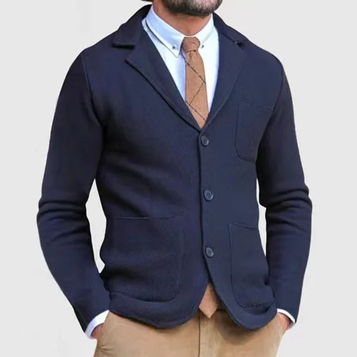 Blazer de Punto para Hombres – Estilo Refinado