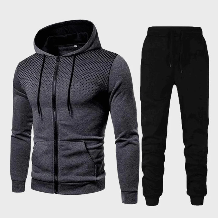 PowerTrack: chándal elegante para hombre que combina comodidad y rendimiento