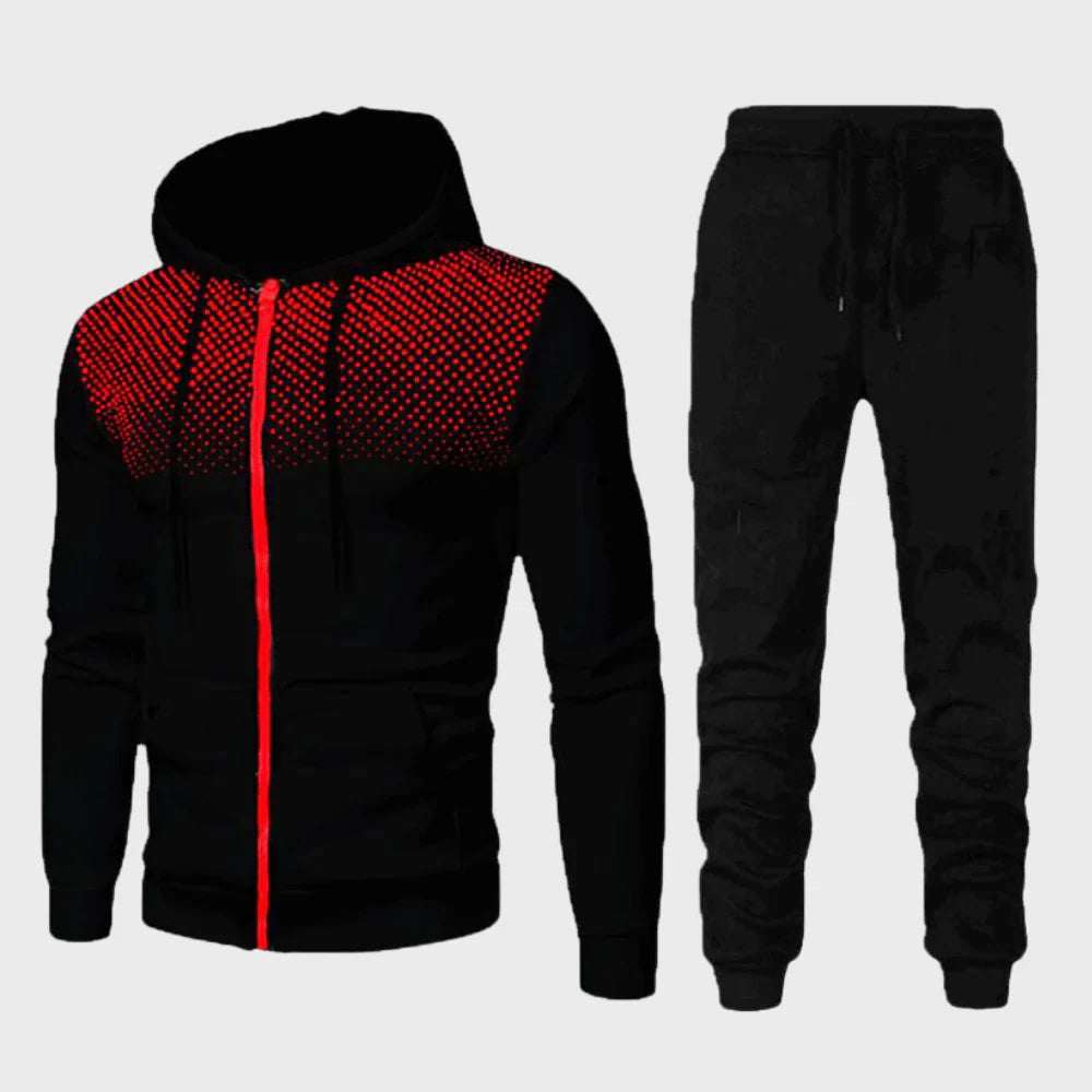 PowerTrack: chándal elegante para hombre que combina comodidad y rendimiento