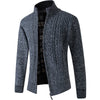 Jersey de punto para hombre con cremallera, que aúna calidez y estilo