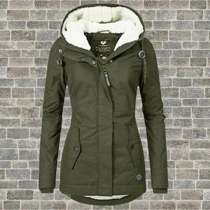 Abrigo de Invierno con Capucha para Mujeres – Capa Práctica para Climas Fríos