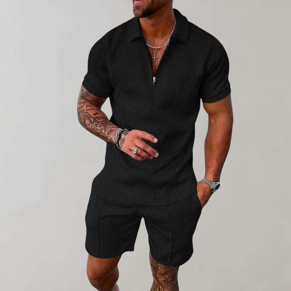 Conjunto de verano de dos piezas para hombre
