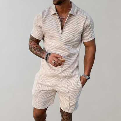 Conjunto de verano de dos piezas para hombre