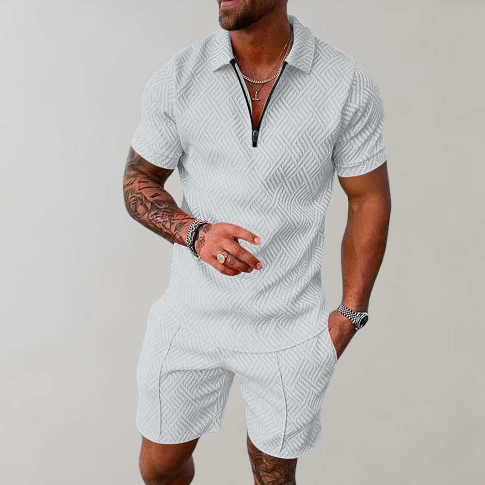 Conjunto de verano de dos piezas para hombre
