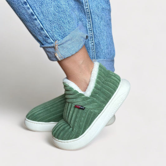 Zapatillas de Pelo Ergonómicas Ultra-Cálidas